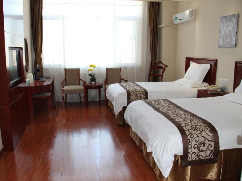 Greentree Inn Tianjin Jinghai Jinqiao International Trade Center Екстериор снимка