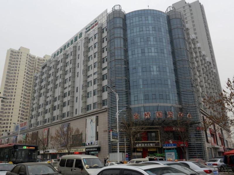 Greentree Inn Tianjin Jinghai Jinqiao International Trade Center Екстериор снимка