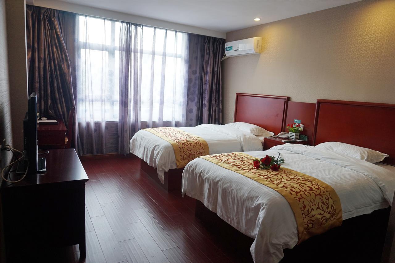 Greentree Inn Tianjin Jinghai Jinqiao International Trade Center Екстериор снимка