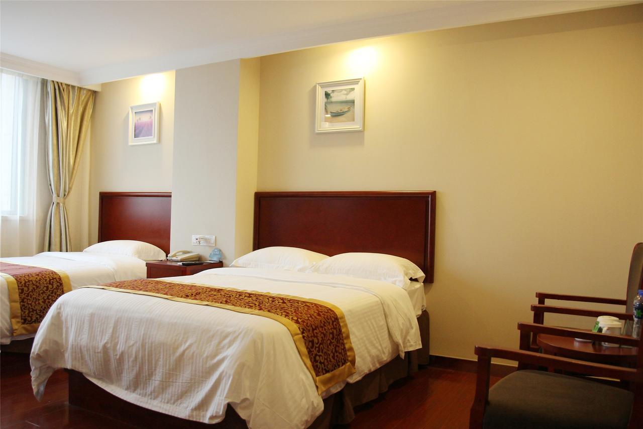 Greentree Inn Tianjin Jinghai Jinqiao International Trade Center Екстериор снимка
