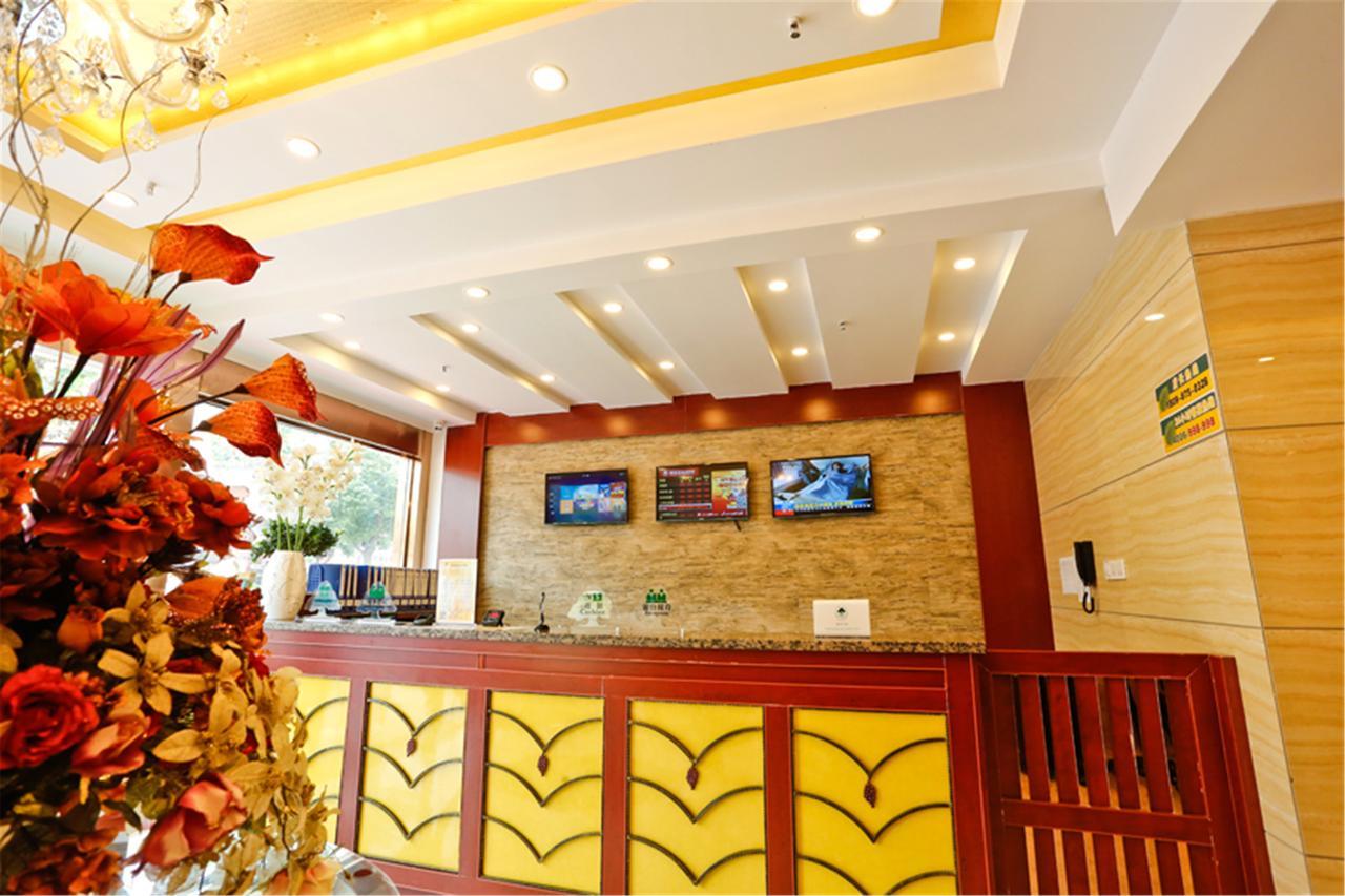 Greentree Inn Tianjin Jinghai Jinqiao International Trade Center Екстериор снимка