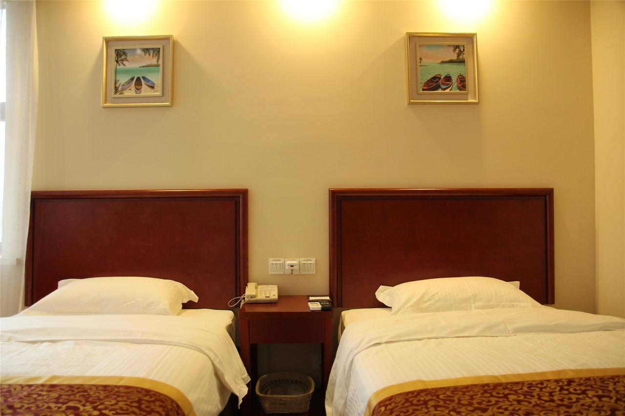Greentree Inn Tianjin Jinghai Jinqiao International Trade Center Екстериор снимка
