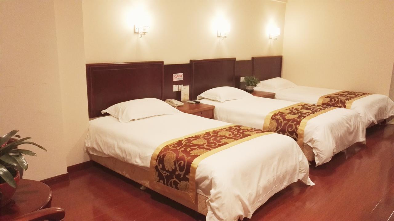 Greentree Inn Tianjin Jinghai Jinqiao International Trade Center Екстериор снимка