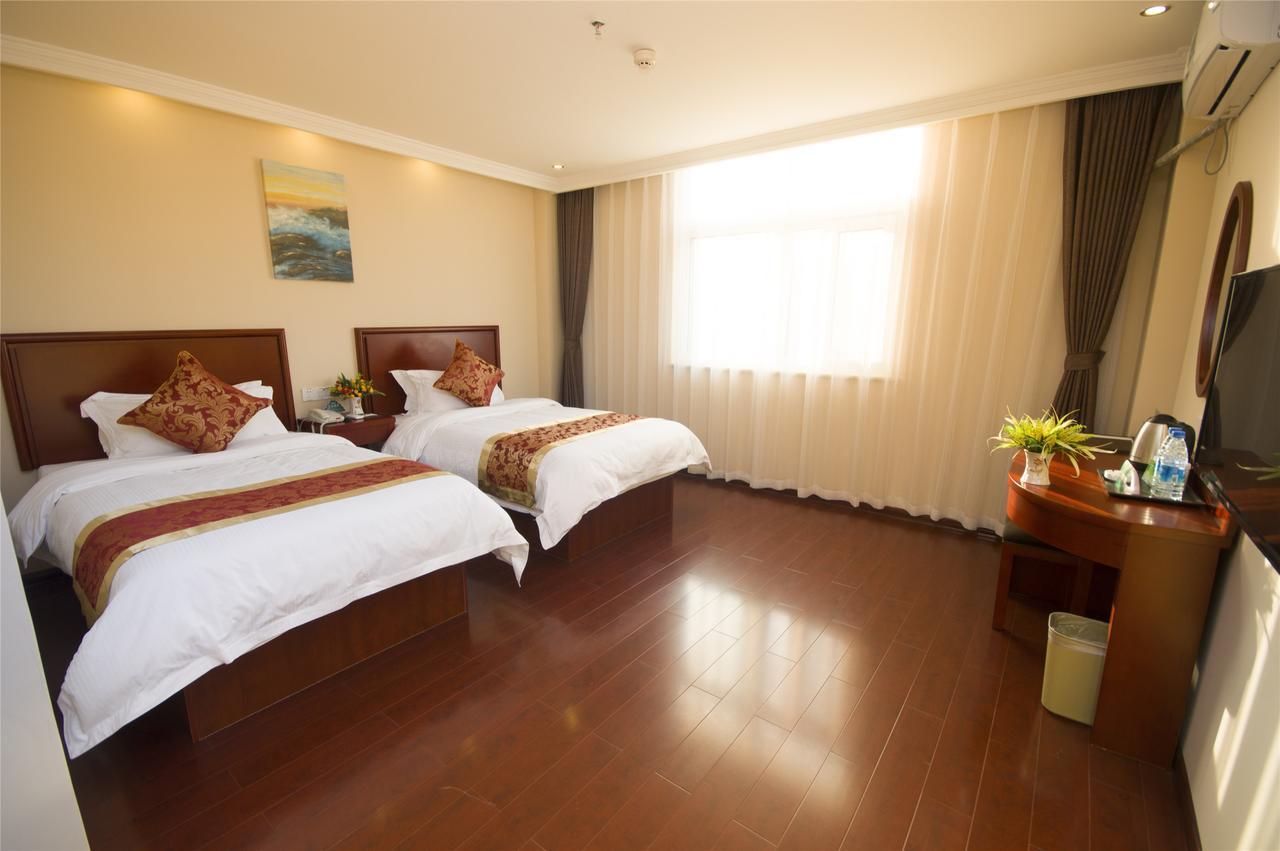 Greentree Inn Tianjin Jinghai Jinqiao International Trade Center Екстериор снимка