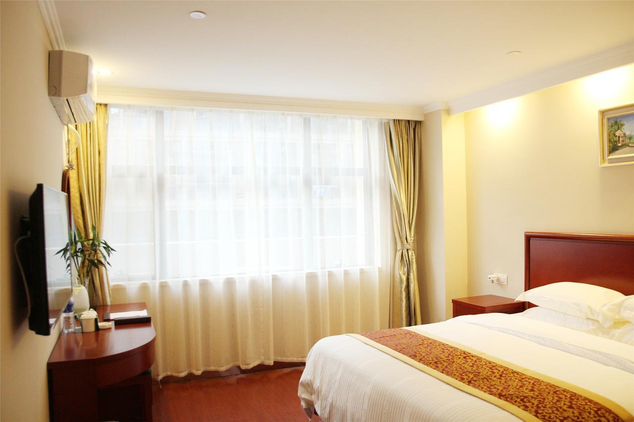 Greentree Inn Tianjin Jinghai Jinqiao International Trade Center Екстериор снимка