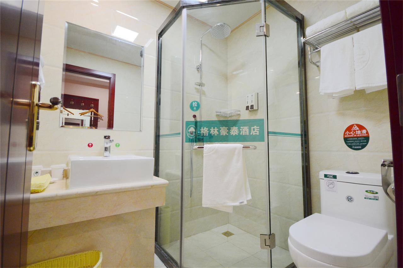 Greentree Inn Tianjin Jinghai Jinqiao International Trade Center Екстериор снимка