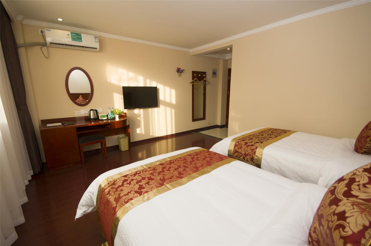 Greentree Inn Tianjin Jinghai Jinqiao International Trade Center Екстериор снимка